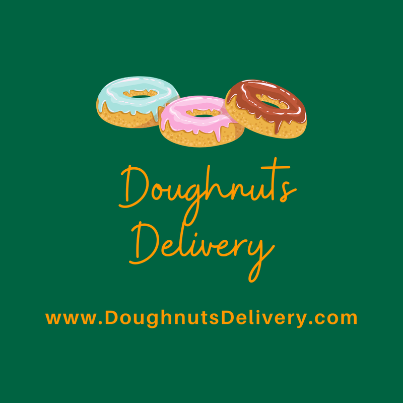 doughnuts delivery .com domain name for sale, buy now
